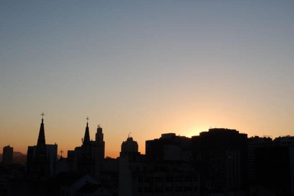 Centro Da Cidade Com Vista Para O Cristo Río de Janeiro Exterior foto